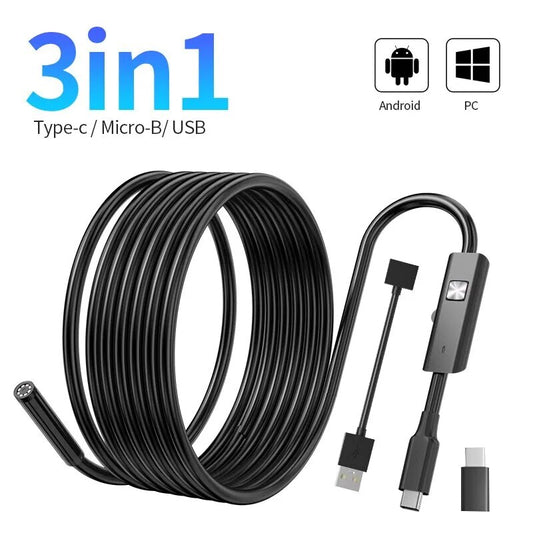 Android Endoscope 5.5mm 7mm Borescope