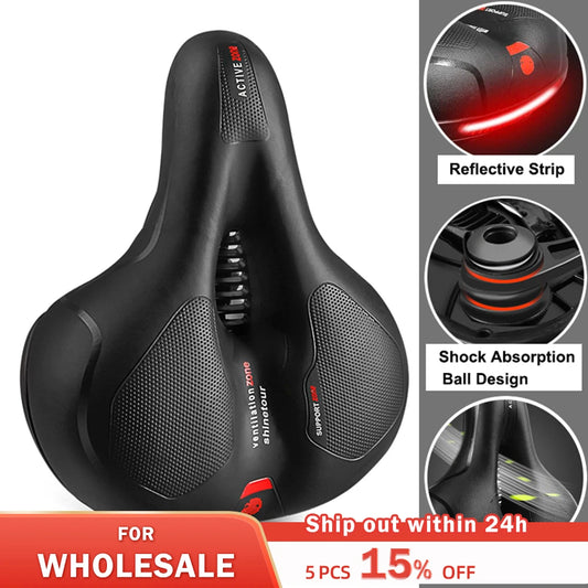 Hollow Breathable Bicycle Saddle