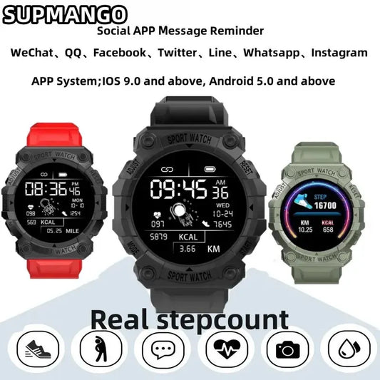 B33 Real Stepcount Smart Watch